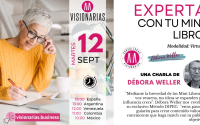 Experta con tu Mini-Libro Charla con Débora Weller